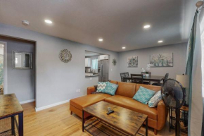 Serene upper unit with 2 kings and bright kitchen